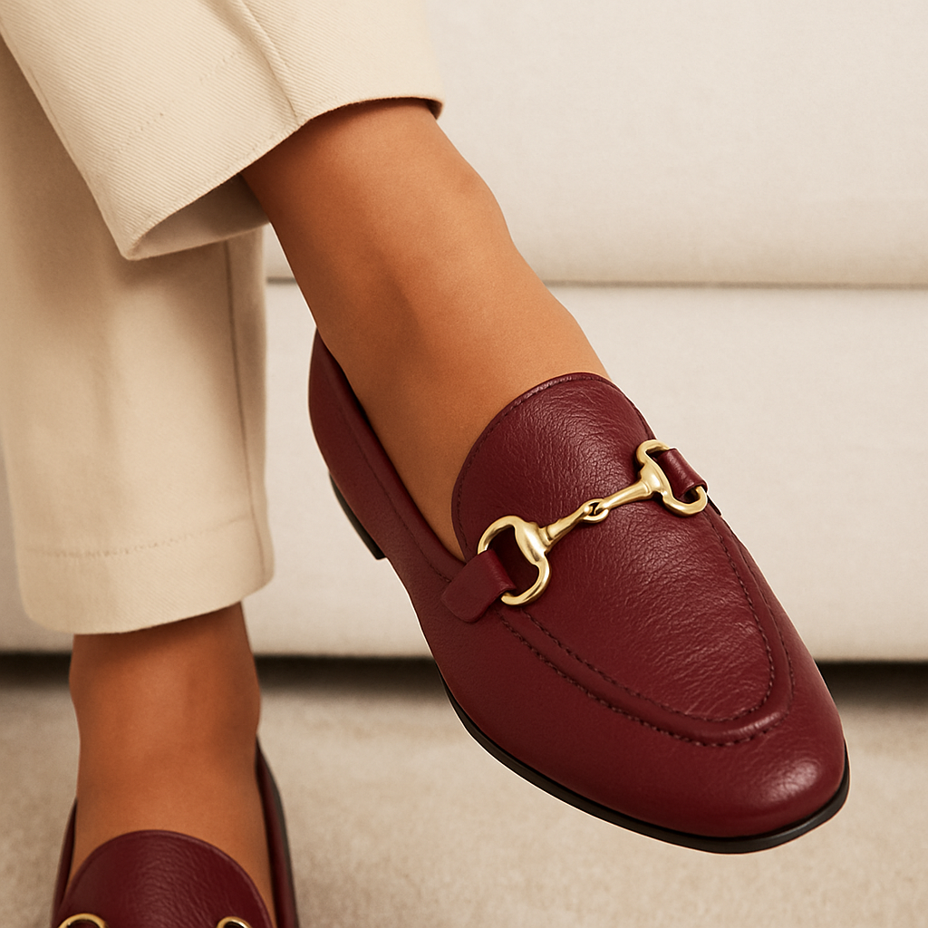 Mocassim Bordeaux Élégance