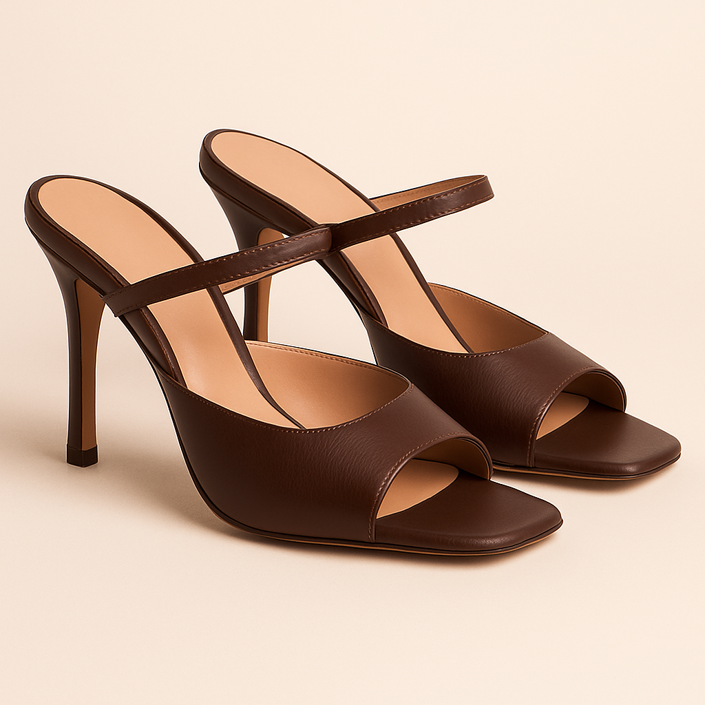 Mule Élise Chocolate